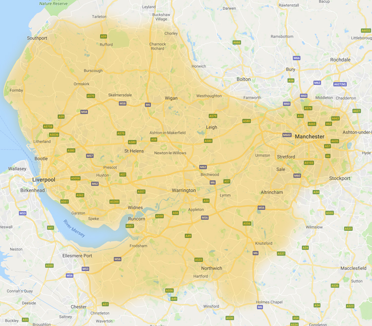 Express Tyres Areas Covered